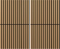 Panouri acustice pliabile 3D Art3d Boxwood din pâslă, fonoabsorbante, 120x60 cm, 2 bucăți, pentru birou acasă, spațiu de lucru, 1,44 m2 1