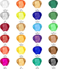 Artecho akrilfesték készlet 24 x 59 ml vízálló fényálló gyors száradás vászon papír fa kő kerámia textil makett 2