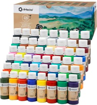 Artecho Akrilfesték Készlet 48x59ml Vízálló Gyorszszáradó 1