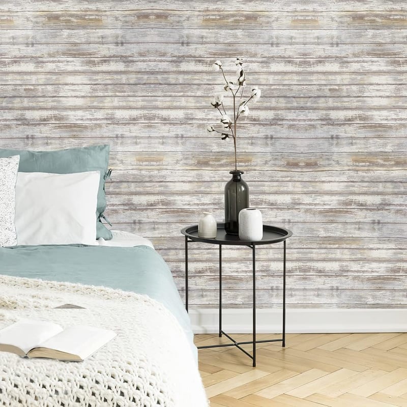 Arthome barna öntapadós fa mintás dekorációs fólia bútorokhoz 43,5×305cm