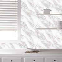 Arthome fehér márvány öntapadós fólia 44cm x 3m bútor dekorációhoz 4