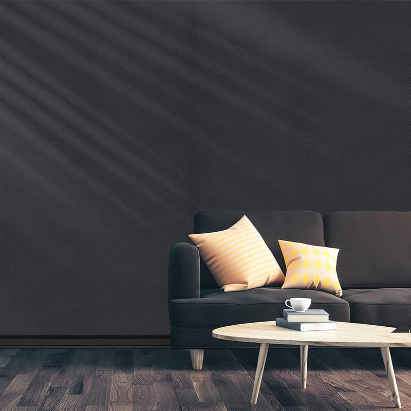 Arthome matt fekete öntapadós tapéta bútorokhoz, konyhához, szekrényekhez - 30x254 cm