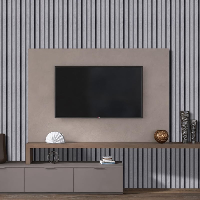 Arthome öntapadós fa hatású tapéta, szürke, 44cm x 3m, eltávolítható faldekoráció