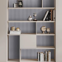 Arthome öntapadós fa hatású tapéta, szürke, 44cm x 3m, eltávolítható faldekoráció 4