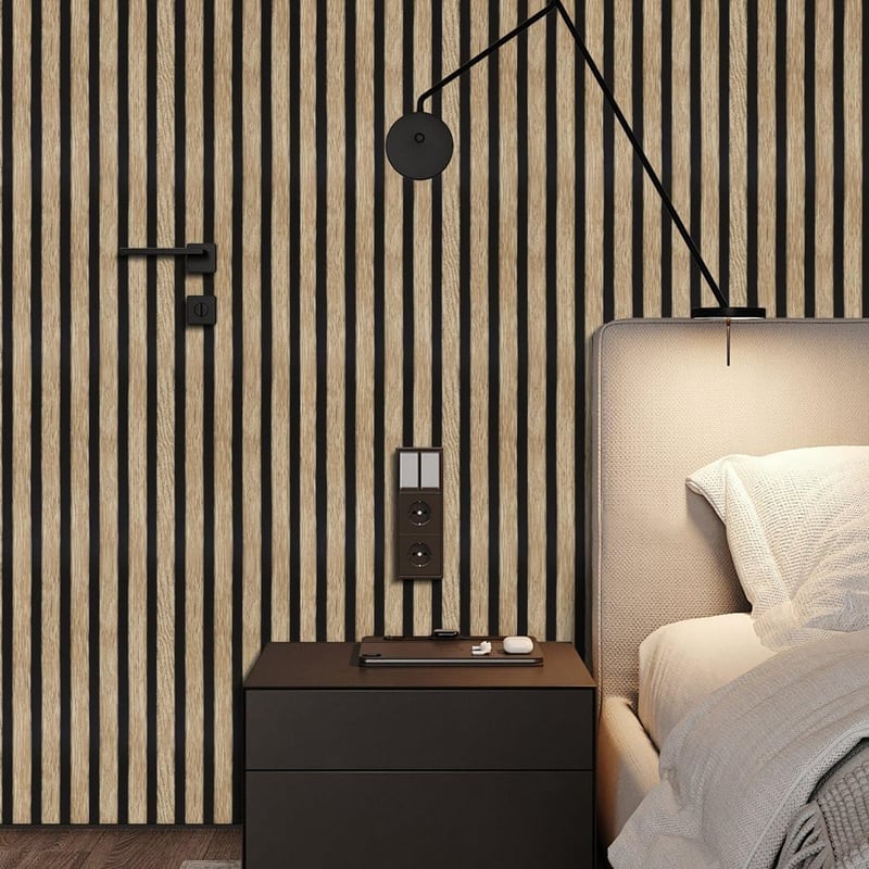 Arthome öntapadós fa mintás tapéta 44cm x 6m fekete-barna faldekoráció