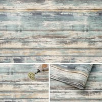 Arthome öntapadós falmatrica fa mintás 44cm x 6m kék vintage dekorációs fólia 1