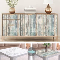 Arthome öntapadós falmatrica kék fa mintás 30x254cm bútor dekoráció 2