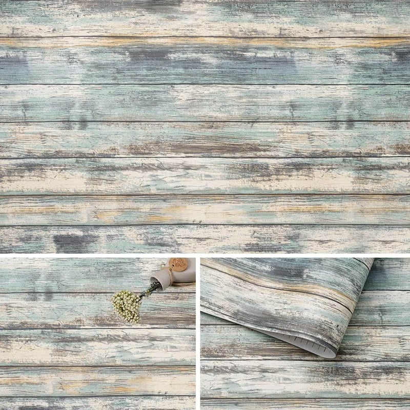 Arthome öntapadós falmatrica kék fa mintás 30x254cm bútor dekoráció