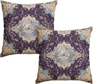 Artoid Mode Boho vintage jastučnica, 2 kom - ljubičasta - 45x45 cm