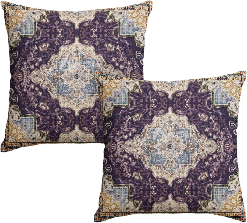 Artoid Mode Boho Vintage Lila Párnahuzat Szett 2db 45x45cm