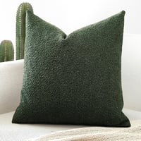 Artscope Boucle Párnahuzat 50x50 cm Erdei Zöld Modern Dekoratív Kanapé Hálószoba 1