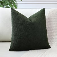 Artscope Boucle Párnahuzat 50x50 cm Erdei Zöld Modern Dekoratív Kanapé Hálószoba 3
