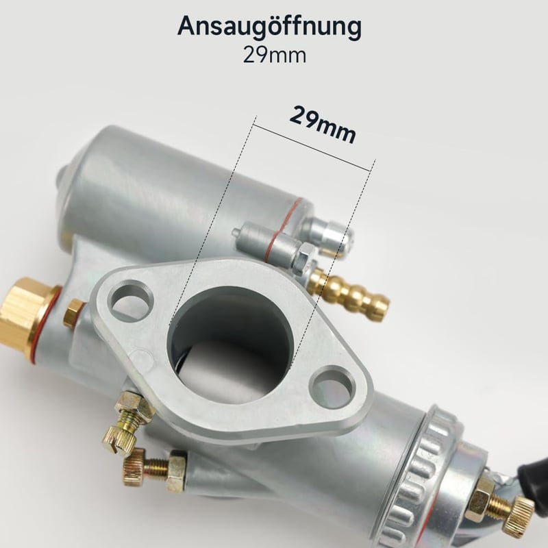 Artudatech 29mm Karburátor BMW 2 Ütemű 125cc Motorkerékpárhoz R50 R60 R69S K750