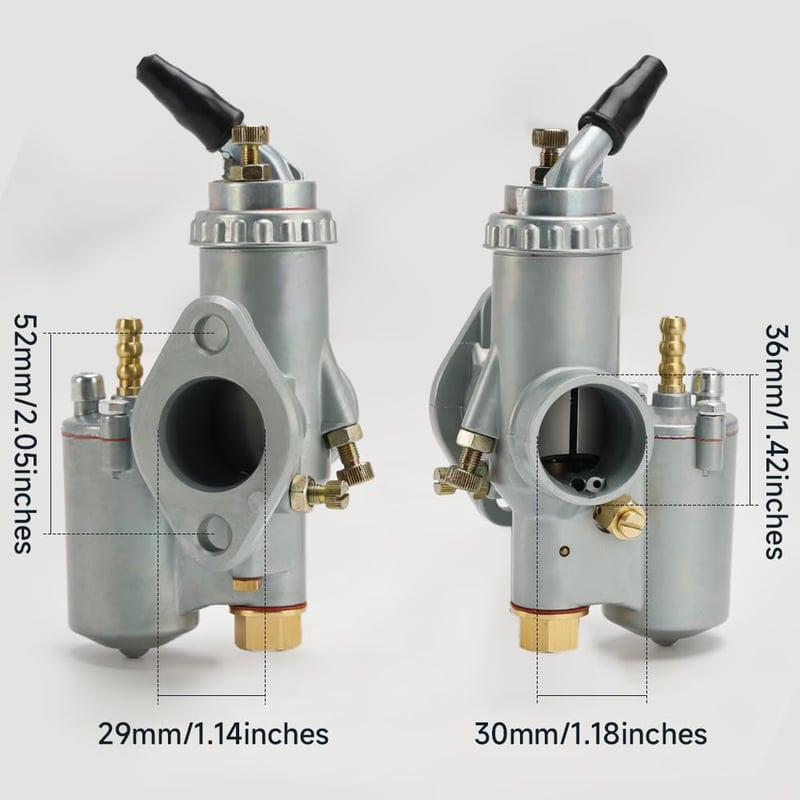 Artudatech 29mm Karburátor BMW 2 Ütemű 125cc Motorkerékpárhoz R50 R60 R69S K750