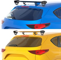 Artudatech Univerzális Autó Hátsó Szárny GT Racing Spoiler Állítható Alumínium Fekete 3