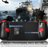 arVin vezeték nélküli gamepad iPhone, Android és PC készülékekhez, programozható gombokkal 8