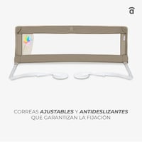 Asalvo Ágyneműtartó Lécek 150x43,5 cm Fehér Biztonsági Oldalvédelem - White 4
