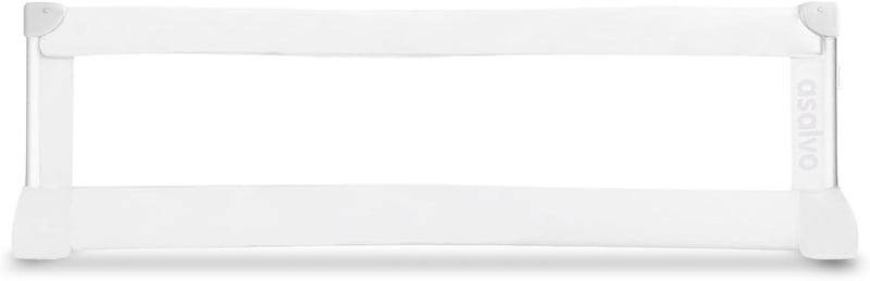 Asalvo Ágyneműtartó Lécek 150x43,5 cm Fehér Biztonsági Oldalvédelem - White