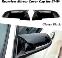 Asasytal BMW Tükörborítás - Fényes Fekete ABS Műanyag Visszapillantó Tükör Burkolat F20 F21 F22 F30 F32 X1 E84 i3 M2 F87 Modellekhez - 1 Pár 6