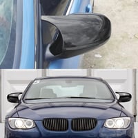Asasytal Fényes Fekete Visszapillantó Tükör Borítás BMW E90 E91 E92 E93 E81 E82 E87 E88 LCI Modellekhez - ABS Autó Külső Tükör Burkolat, 1 P 7