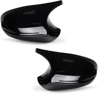 Asasytal Fényes Fekete Visszapillantó Tükör Borítás BMW E90 E91 E92 E93 E81 E82 E87 E88 LCI Modellekhez - ABS Autó Külső Tükör Burkolat, 1 P 1