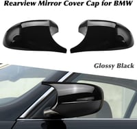 Asasytal Fényes Fekete Visszapillantó Tükör Borítás BMW E90 E91 E92 E93 E81 E82 E87 E88 LCI Modellekhez - ABS Autó Külső Tükör Burkolat, 1 P 8