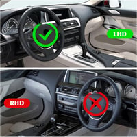 Asasytal Tükör Borítás BMW G20 G21 G30 G38 G11 G12 Sorozathoz - ABS Műanyag Visszapillantó Tükör Sapka Bal Kormányos Modellekhez - Fényes Fe 3