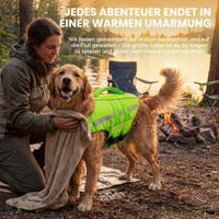 ASENKU Psacia záchranná vesta veľkosť L (15-23 kg) s odnímateľnou opierkou krku, záchrannou rukoväťou, D-krúžkom a reflexnými prvkami na plávanie a vodné športy 7
