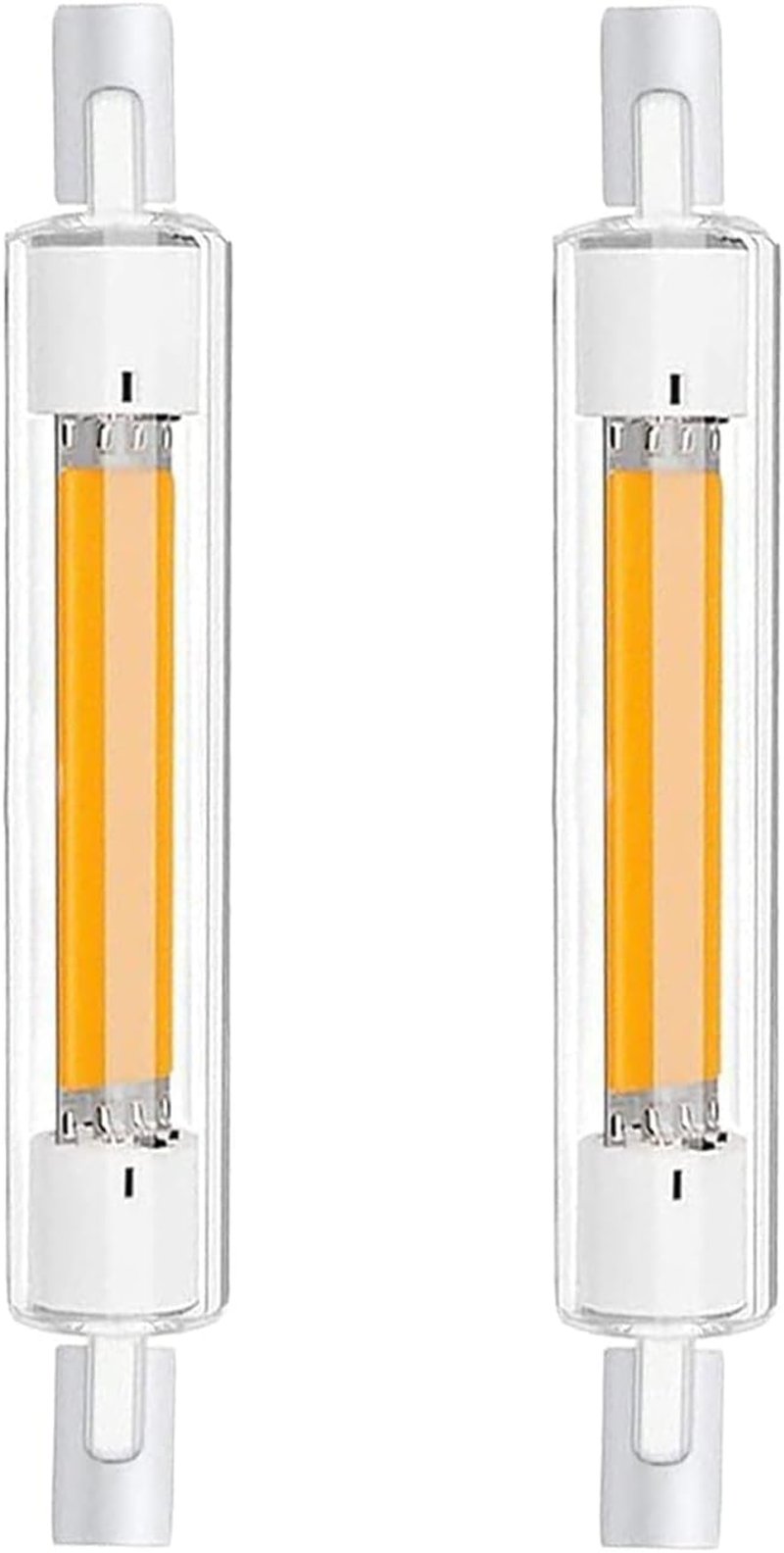 Aseoacc R7S LED 118mm 30W dimmelhető meleg fehér 3000K 3000lm COB 360°