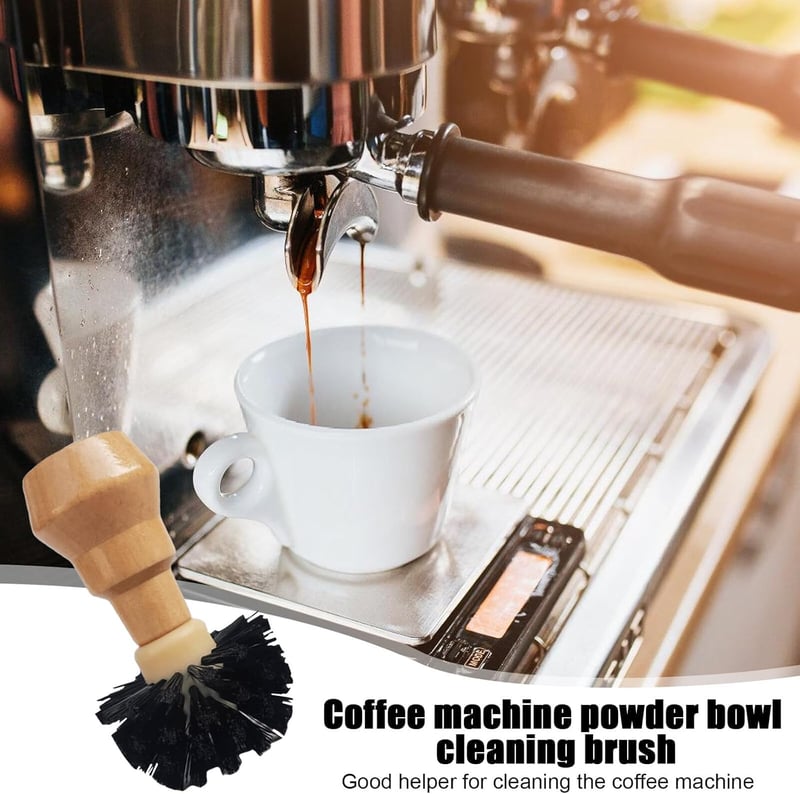 Asfrode Kávéőrlő Tisztító Kefe - Espresso és Automata Kávéfőzőhöz