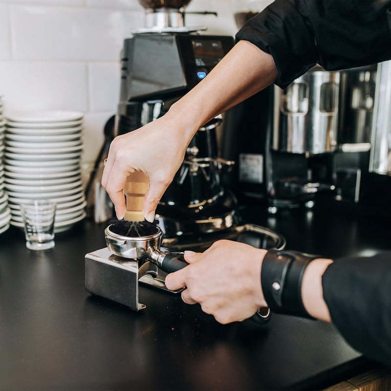 Asfrode Kávéőrlő Tisztító Kefe - Espresso és Automata Kávéfőzőhöz