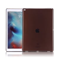 Puzdro Asgens Demacia pre iPad Air 2 2014 9,7" – Čierny priehľadný tenký silikónový TPU ochranný kryt odolný voči nárazom pre modely A1566 A1567 1