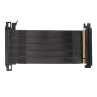 ASHATA PCIe 4.0 X16 Riser Kábel, 40cm Čierny, Flexibilný VGA Predlžovací Kábel, 180° GPU Adaptér Grafickej Karty, Kompatibilný so Séria RTX 4000 a RX 7000 1