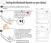 Asiilovi Bluetooth 5.0 Kötött Téli Sapka Beépített HD Hangszórókkal és Mikrofonnal - Vezeték Nélküli Unisex Fejfedő Sportoláshoz, Futáshoz 8
