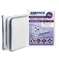 Obal na matrac ASK Pack so zipsom – 160x200 cm, hrúbka fólie 140 µm, veľkosť Queen 1