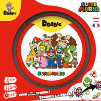 Asmodee Dobble: Super Mario - Gyors megfigyelési kártyajáték 2-8 játékos részére - Családi társasjáték 6 éves kortól - 15 perces játékidő 2