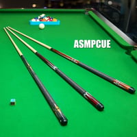 ASMPCUE biliárd dákó keményfából, 13 mm csúcs, 1/2 osztott - piros 6