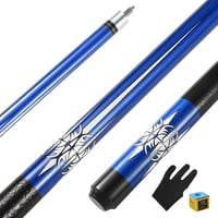 ASMPCUE 58 Inch Biliárd Cue 13mm Profi Billiárd Dákó Keményfából 1