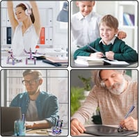 ASORT Crushmetric Jiki mágneses stresszoldó toll alakú ujjjáték 5