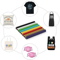 Asoway Flex Film Plotter Textil Neon Rózsaszín Hőátadó Vinyl 30,5x305cm 6