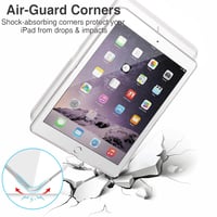 Husă Aspack pentru iPad Air 4 10,9" 2020 / Air 5 10,9" 2022 - Husă de protecție pentru tabletă din silicon moale, transparentă, neagră A2072 A2316 A2324 A2325 A2588 A2589 A2591 3