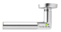 Digitálna kľučka Assa Abloy s PIN kódom - Interiérová kľučka z nehrdzavejúcej ocele - Strieborná matná povrchová úprava - Na batérie 2