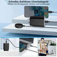 AST 2 az 1-ben mágneses töltőkábel Samsung Galaxy Watch 6/5/4/3 órákhoz és S22/21/20 telefonokhoz - 1,2m USB-C adapter

AI: AST 2 az 1-ben m 6