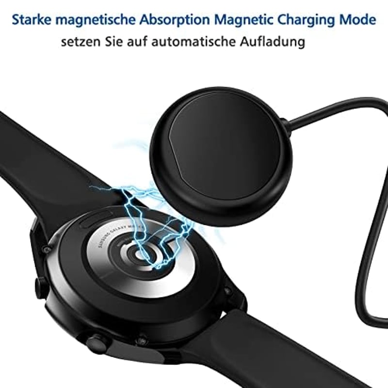 AST 2 az 1-ben mágneses töltőkábel Samsung Galaxy Watch 6/5/4/3 órákhoz és S22/21/20 telefonokhoz - 1,2m USB-C adapter

AI: AST 2 az 1-ben m