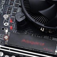 ASTARON M.2 NVMe SSD rögzítő csavar készlet 2.0x5 mm ASUS alaplaphoz 4