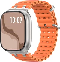 Curea de ceas sport Astorgos Ocean cu conector metalic pentru Apple Watch Ultra 3/2/1 49 mm, S11/S10 46 mm, 9/8/7 45 mm, SE3/SE2/SE/6/5/4 44 mm, 3/2/1 42 mm 1