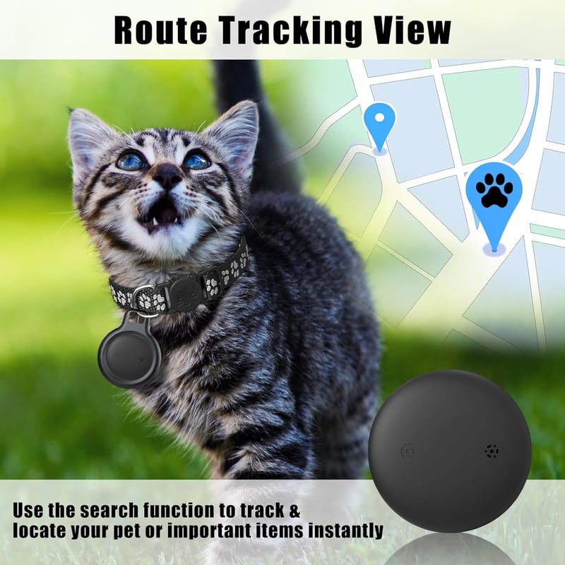 Astriva GPS nyomkövető macskáknak kutyáknak 2db Apple Find My kompatibilis