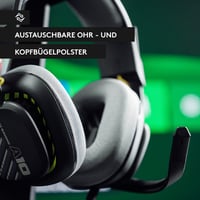 Herné slúchadlá ASTRO Gaming A10 Gen 2, káblové, cez uši (over-ear), mikrofón s funkciou flip-to-mute, 32 mm meniče, kompatibilné s PS5, PS4, Nintendo Switch a PC 8