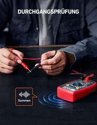AstroAI Digitális Multiméter AC/DC Feszültség Árammérő Ellenállás Teszter Háttérvilágítással 4