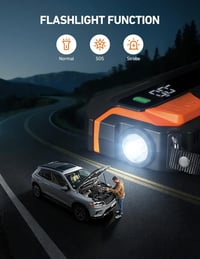 AstroAI MF16 Indítóakkumulátor Autóhoz Légkompresszorral 7